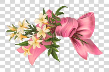 下载 Flowers 花 弓 PNG file