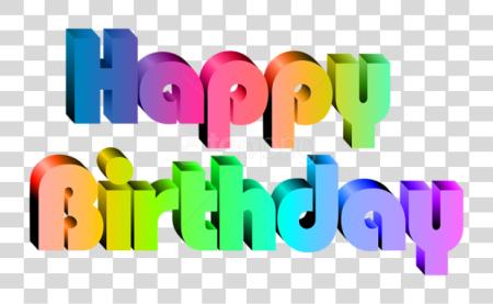 Download Happy Birthday Graphic Design PNG file