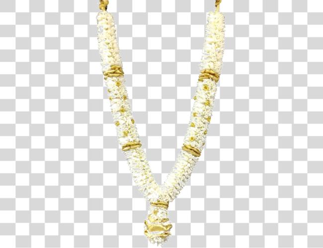 Download Jasmine Garland Photo Necklace Clip Art