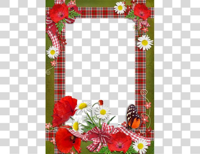 Download Photoshop Flower Frame Flower Photo Frames Design Clip Art