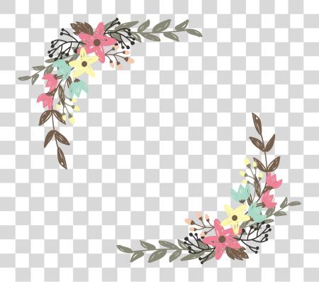 Download flor Border flor Border vector PNG file