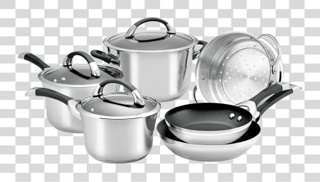 Download Circulon Symmetry Stainless Steel 6 Piece Cookware 6 Piece Cookware Set PNG file