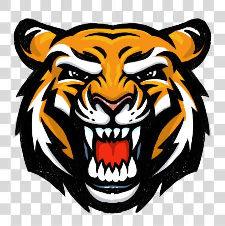 Download Tiger Face Image Tiger Face Logo PNG file