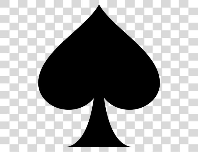 Download Playing Card Ace Of Spades Suit Spade Clip Art