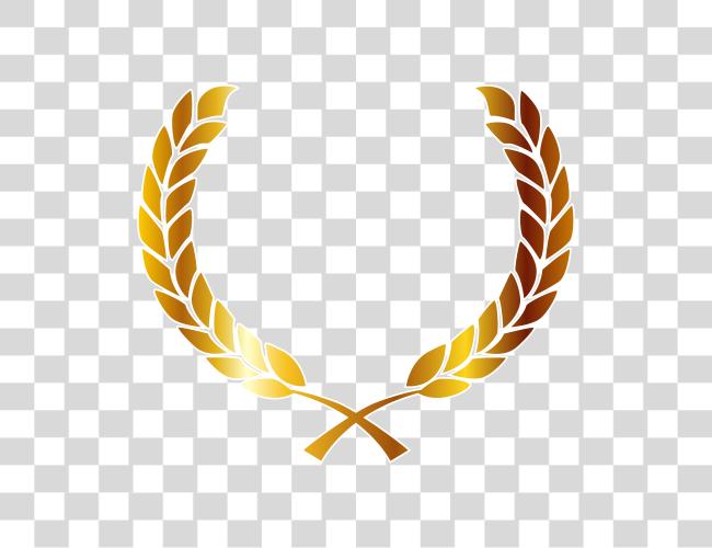 Download Laurel Wreath Bay Laurel Euclidean dorado Laurel Wreath Clip arte