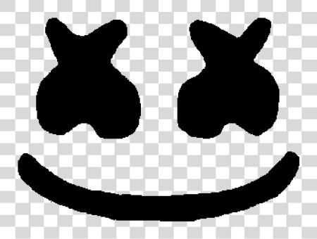 Download Marshmello Face Mask Logo De Marshmello PNG file