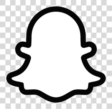 Download Snapchat logotipo Snapchat icono blanco PNG file