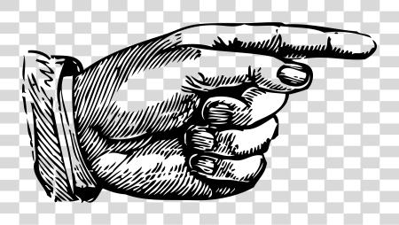 Download Hand Pointing Vintage Pointing Finger PNG file