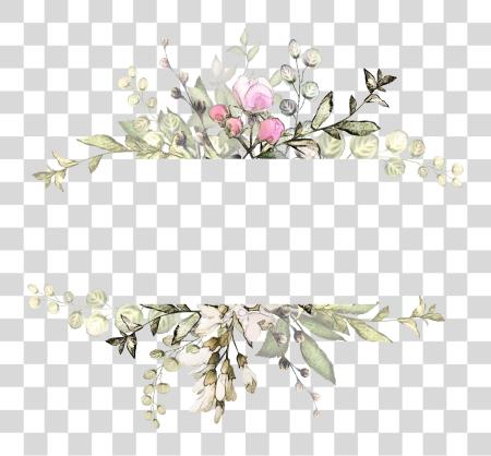 Download H746a Watercolor Drawing Wreath Watercolor Watercolor Watercolor Flowers Circle PNG file