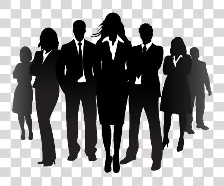 Download Business Silhouettes Image Business Team Silhouette PNG file