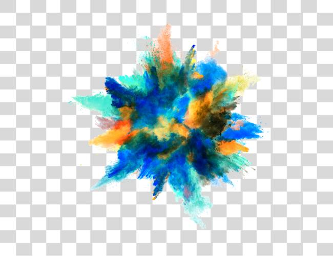 تحميل Explosion Colorpowder Dust Colorsplash لون رشة No مقطوعة فن