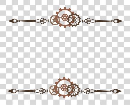 Download Steampunk Gear Engineer Steampunk Border PNG file