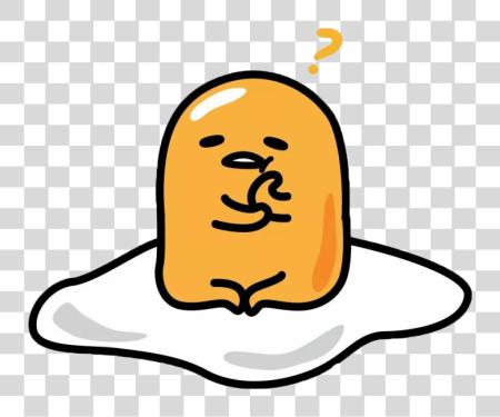 Download And Character Gudetama Sanrio Translucency Transparency Sticker Gudetama PNG file