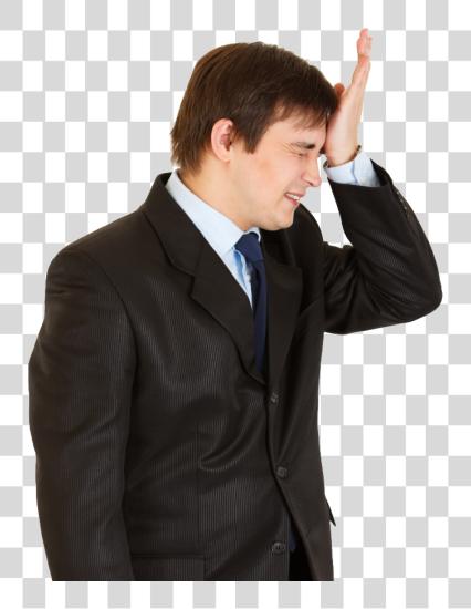 下载 Businessman Image Sad Man PNG file