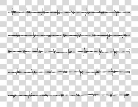 Download Aluminum Wires Image File Barbed Wire Fence PNG file