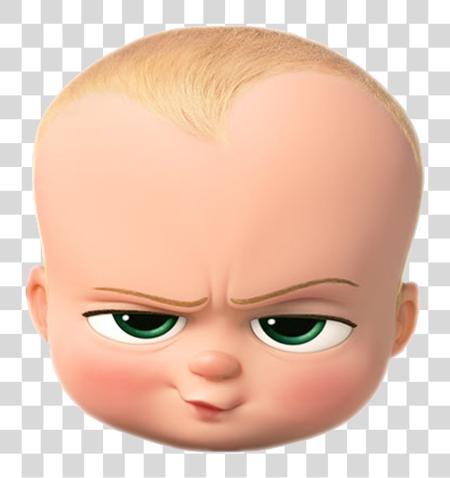 Download Baby Face Boss Baby Head PNG file