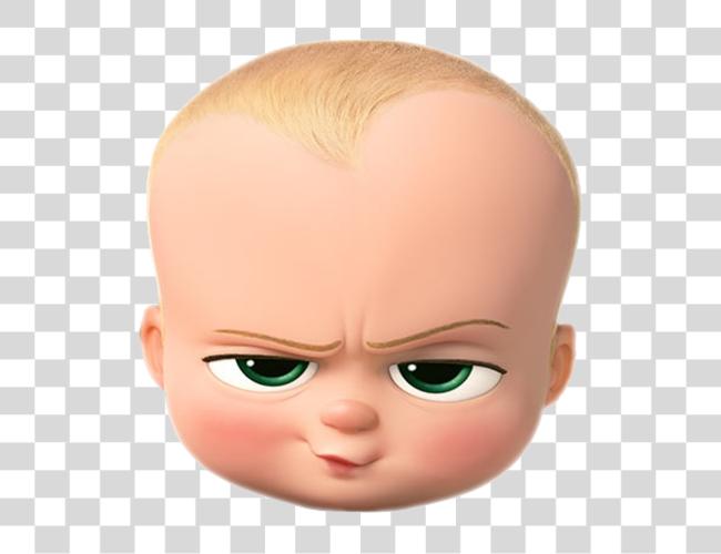 Download Baby Face Boss Baby Head Clip Art