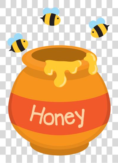 Download Winnie The Pooh Honey Pot Pote De Mel Do Pooh PNG file