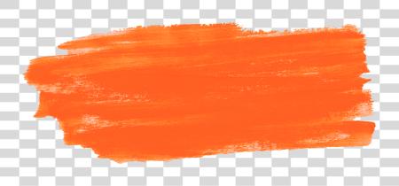 Download Stroke Orange Brush Stroke PNG file