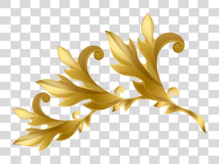 Download Gold Decorative Element Element Gold PNG file