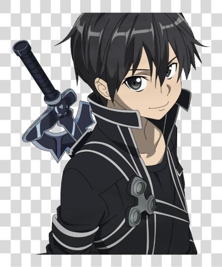 Download Anime Sword Online Kirito Sword Online PNG file