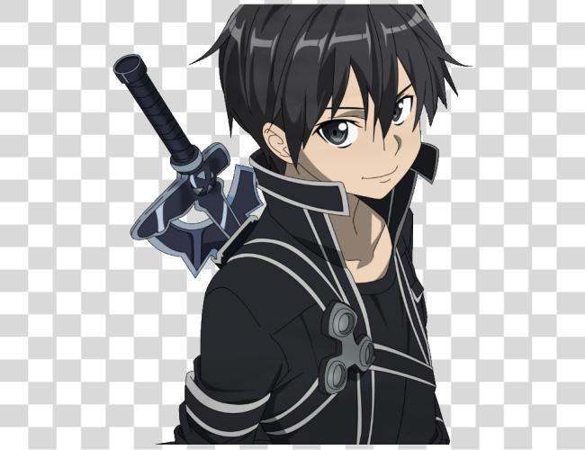 Download Anime Sword Online Kirito Sword Online Clip Art