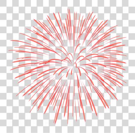 Download Firework Red Fireworks PNG file