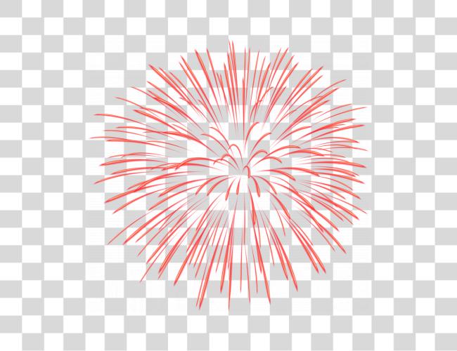 Download Firework Red Fireworks Clip Art