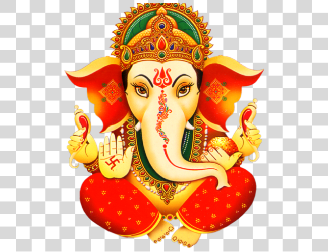 Download Sri Ganesh Ganesh Colour Clip Art