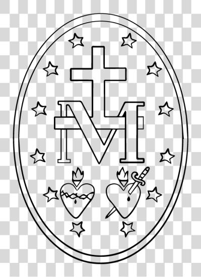 Download 610 X 824 7 Miraculous Medal PNG file