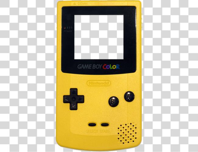 Download Bezel Nintendo Game Boy Color full Device Game Boy Color Clip Art