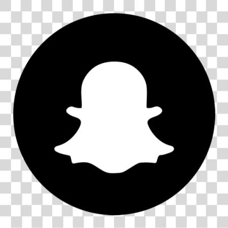 下载 美丽的 Snapchat 黑色 白色 图标 Snapchat Snap Twitter Icons 白色 PNG file