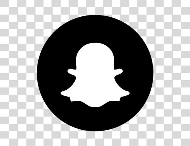 تحميل جميل Snapchat أسود أبيض أيقونة Snapchat Snap Twitter أيقونات أبيض مقطوعة فن