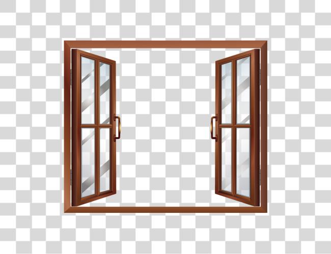 Download Square Window Frame Open Window Clip Art