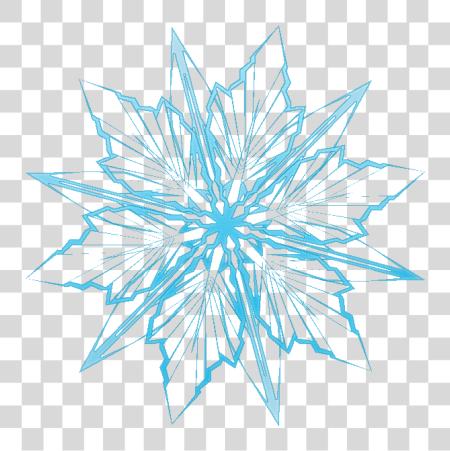 Download Frozen Snowflake Light Blue Snowflake PNG file