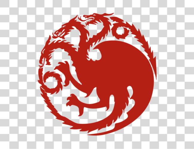 Download casa Targaryen casa Targaryen logotipo Clip arte