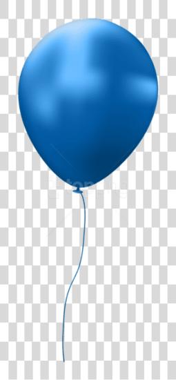 Download azul Single globo globo PNG file