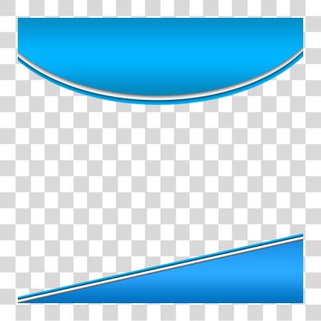 Download Vector Blue Banner Banner Design PNG file