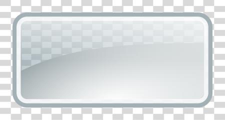 Download White Button Glass Rectangle PNG file