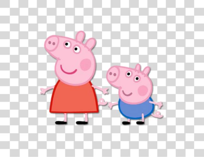 Download Imprimibles Para Fiestas Gratis E Imgenes Olivia The Pig Vs Peppa Pig Clip Art