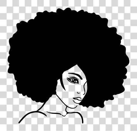 Download Big Image Afro Hair PNG file