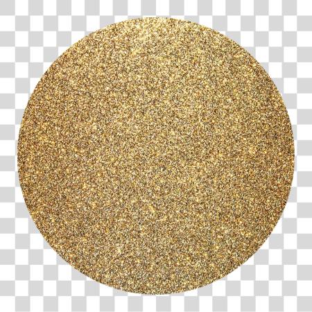 Download Golden Circle Shapecrop Tumblr Gold Glitter Gold Circle PNG file