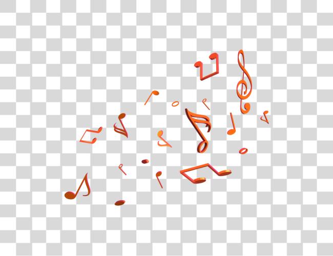 Download Colorful Musical Notes Efeito Para Fotos Notes 3d Clip Art