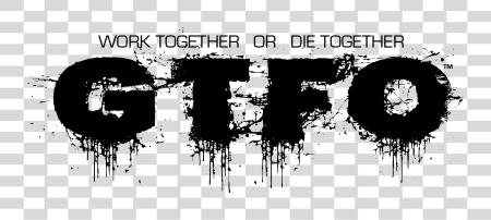 Download Gtfo el juego logotipo Gtfo juego PNG file