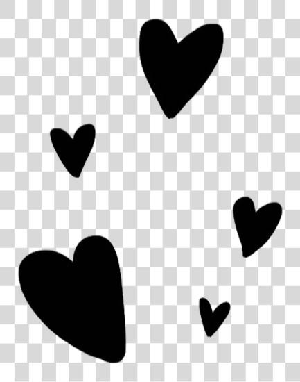 Download black overlay tumblr editing needs cute Heart PNG file