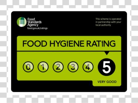 Download Food Hygiene Rating Still 5 Star Hygiene Rating 5 PNG file