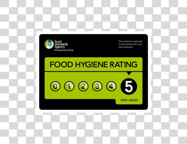 Download Food Hygiene Rating Still 5 Star Hygiene Rating 5 Clip Art