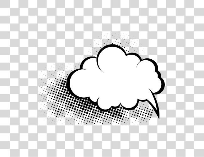 Download Comics Pictures Balloon Handdrawn Book Speech Comic Comic Book Cloud Clip Art