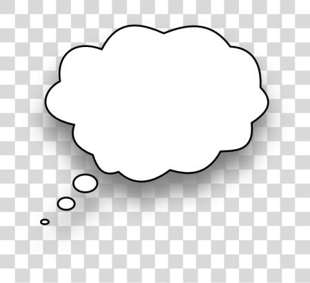 Download Thought Bubble 3d PNG file