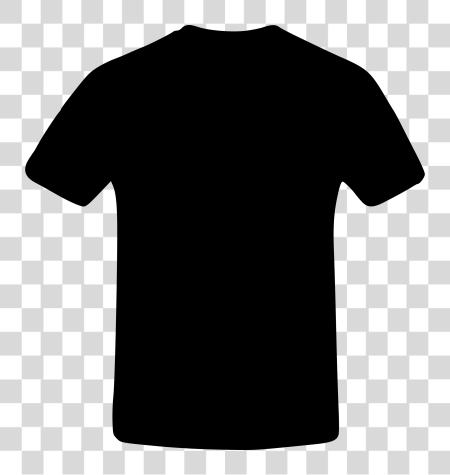 Download A negro T Shirt negro Shirt PNG file